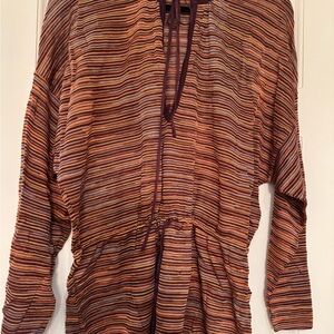 M by Missoni Multicolor Striped Tunic